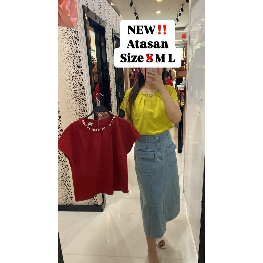 Atasan Wanita Yukensi // atasan wanita chiffon