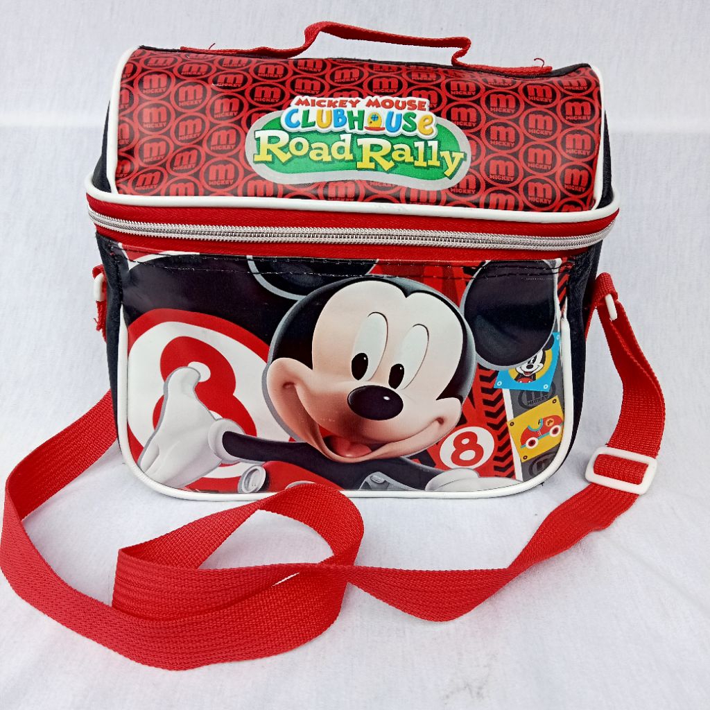 Tas Bekal Anak Mickey Mouse Preloved Second Unisex Pria Wanita Cowok Cewek