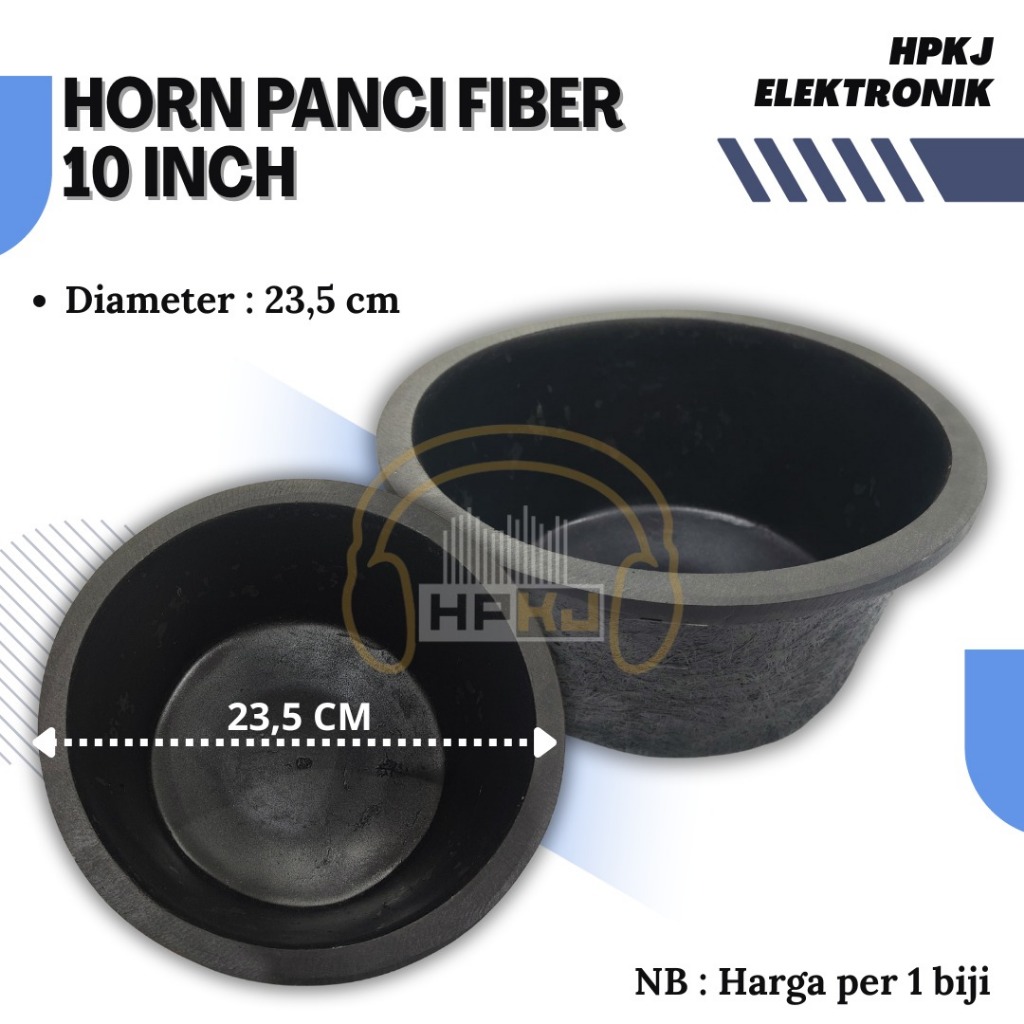 Panci Horn Speaker Middle 10 inch - (Fiber ) Horn panci 10inch