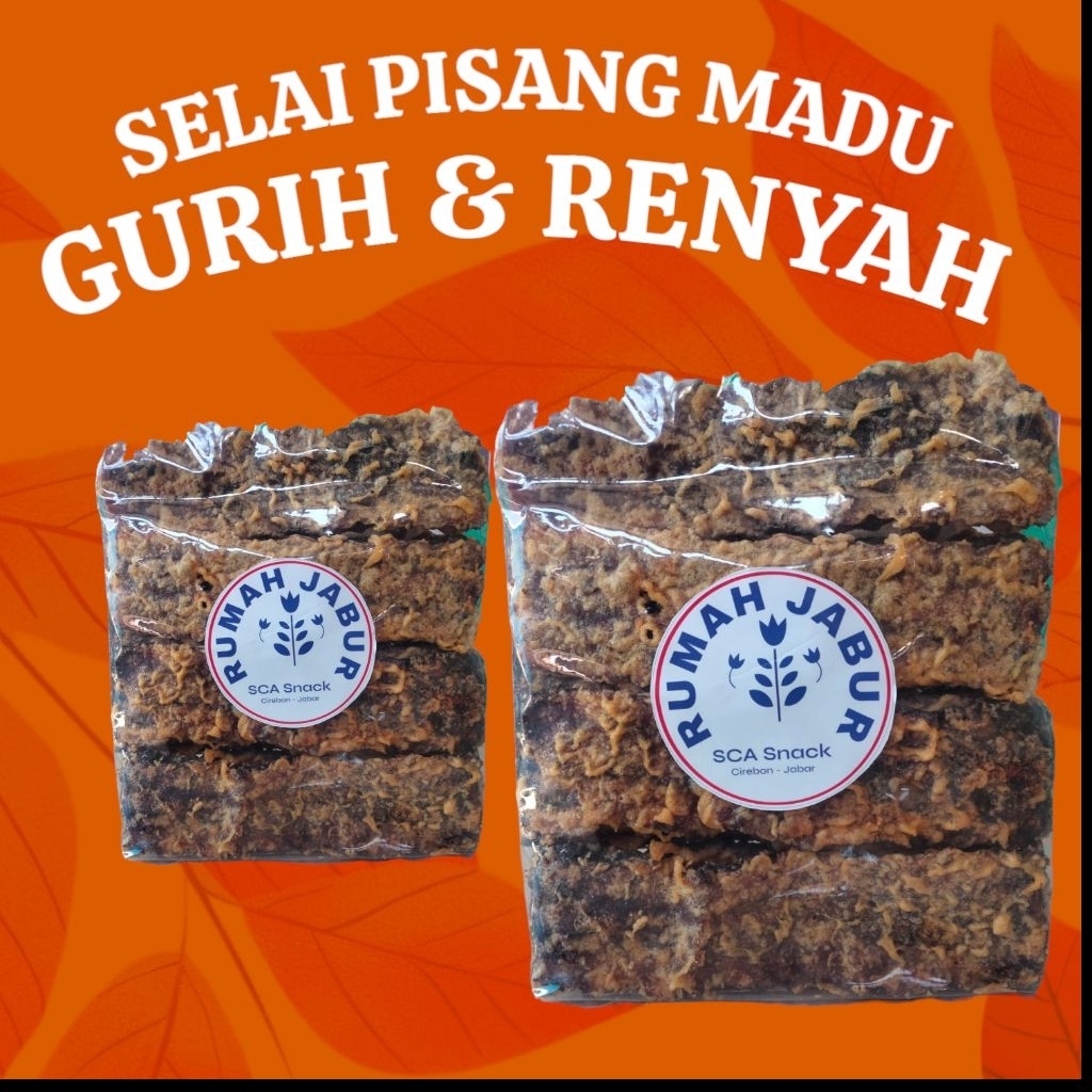 

SELAI PISANG MADU KRIYUK
