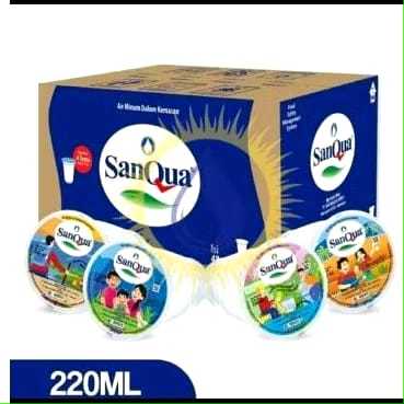 

sanqua 220 ml cup 1 dus isi 48 cup