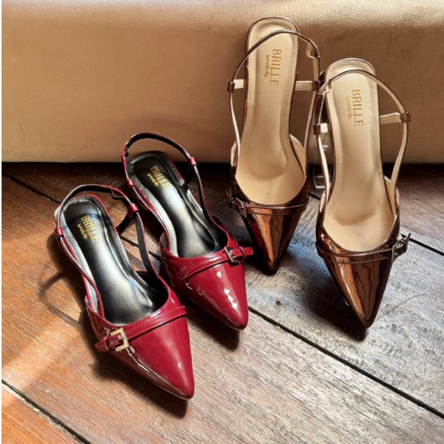 YARA SLINGBACK HEELS 3cm