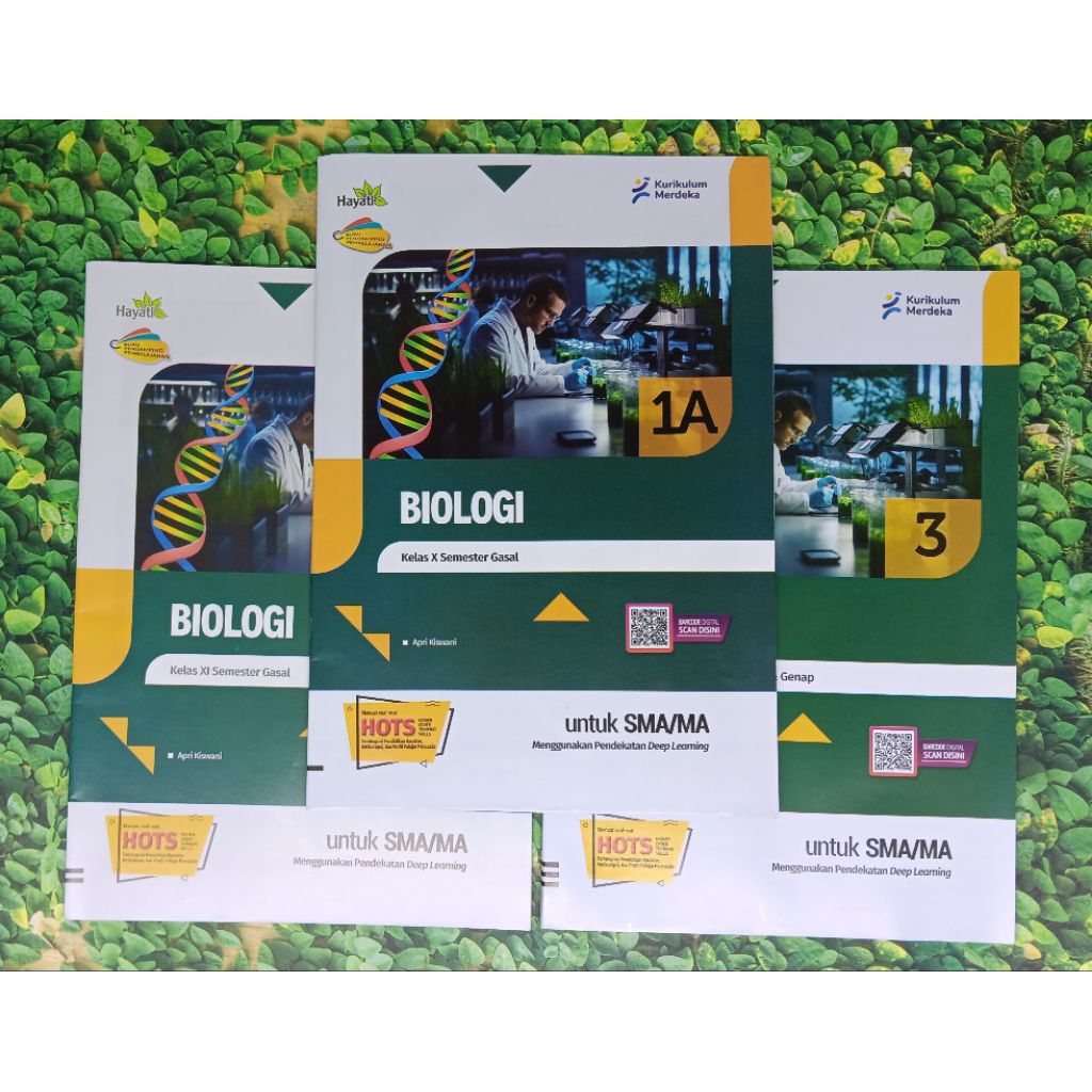 LKS Biologi  kelas X 10 XI 11 12 semester 1 Ganjil SMA MA Kur Merdeka Hayati