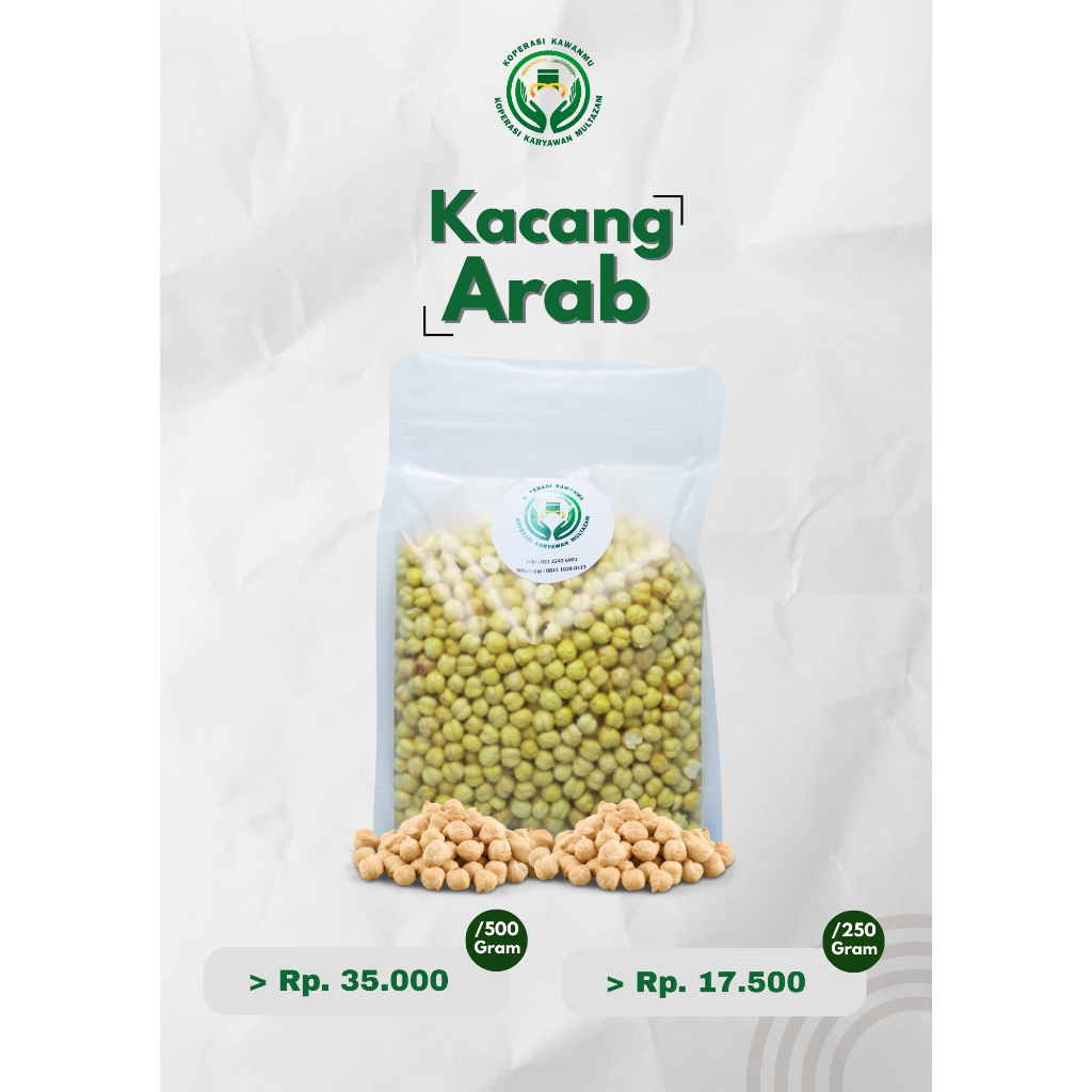 

Kacang Arab khas oleh - oleh Arab