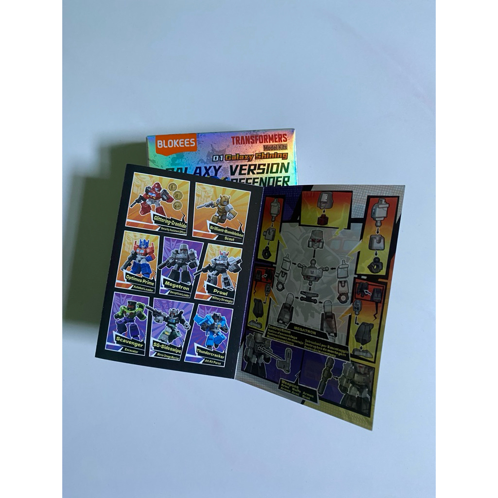BLOKEES Transformers GDV 01 Secret Reguler Megatron OFC