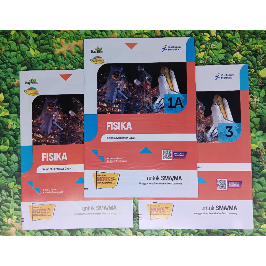 LKS Fisika SMA MA  Kelas 10 11 12 Semester 1 Ganjil Kurikulum Merdeka Hayati