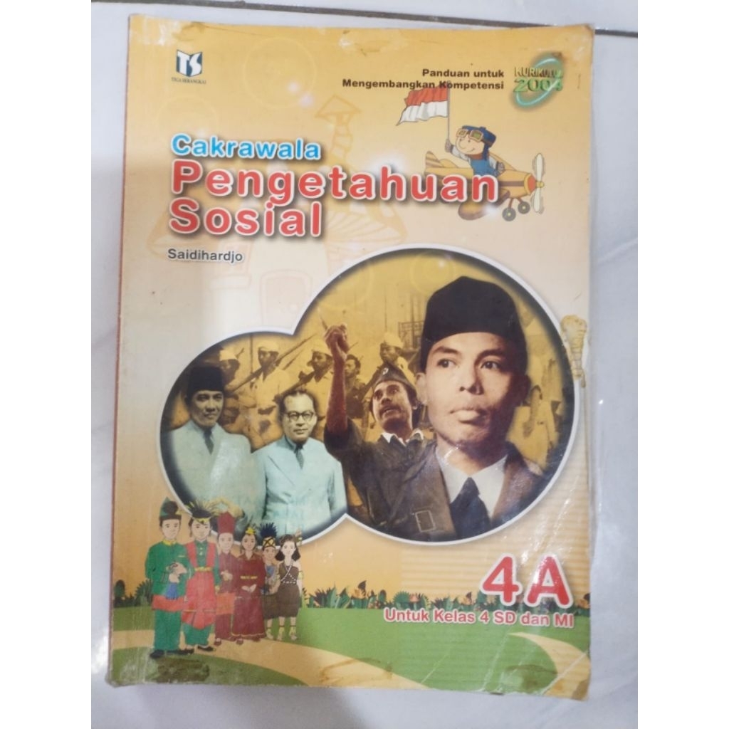 Buku Paket Ips Kelas 4 ( Buku Bekas)