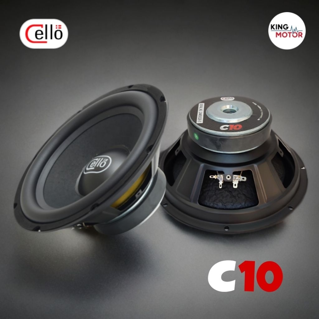 Subwoofer 10" Inch SVC Cello C10
