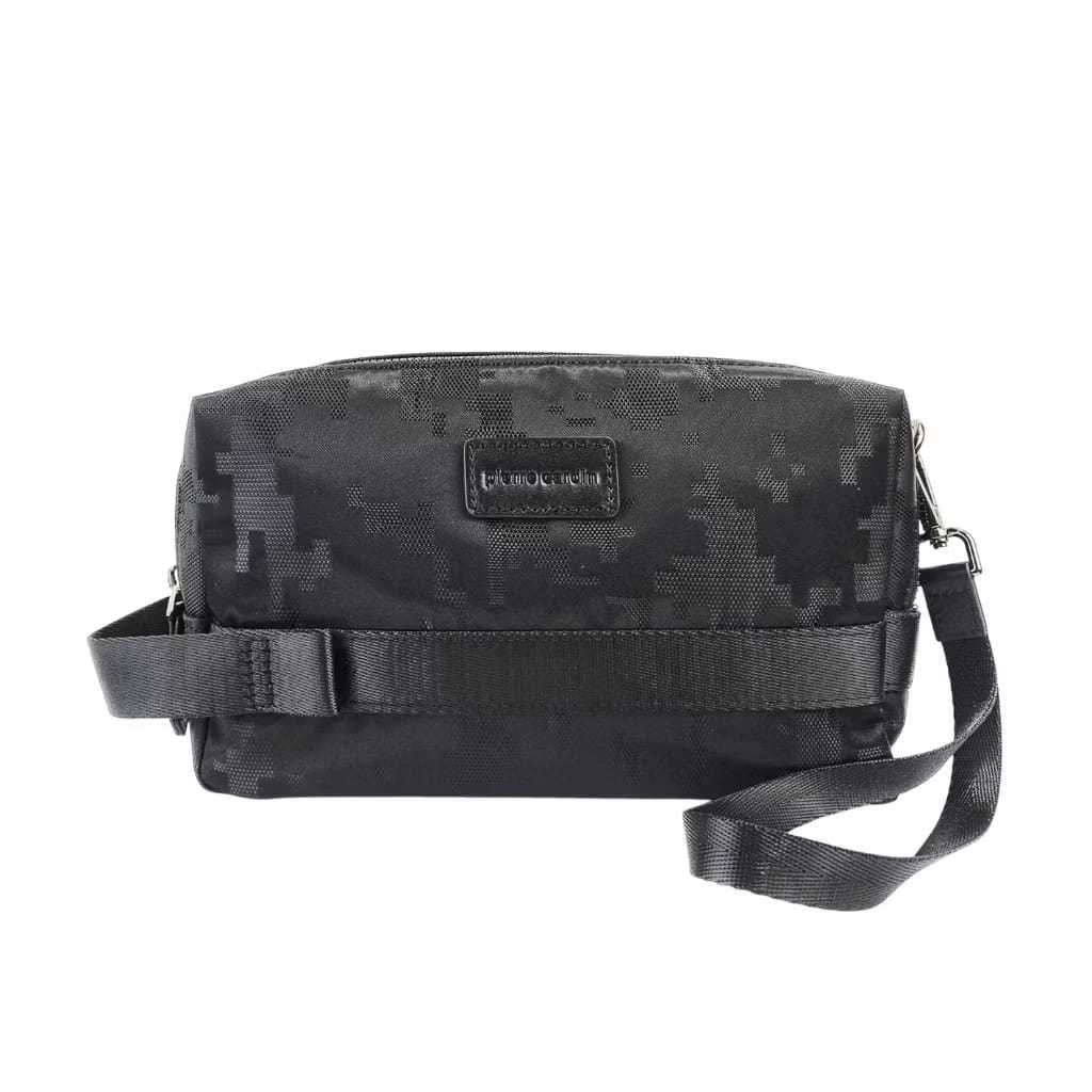 Pierre Cardin Clutch Handbag Tas Tangan Pria Kulit Hitam 9112832301BLA