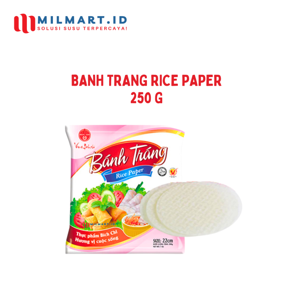 

BANH TRANG VIETNAM RICE PAPER KULIT LUMPIA SPRING ROLL 200G
