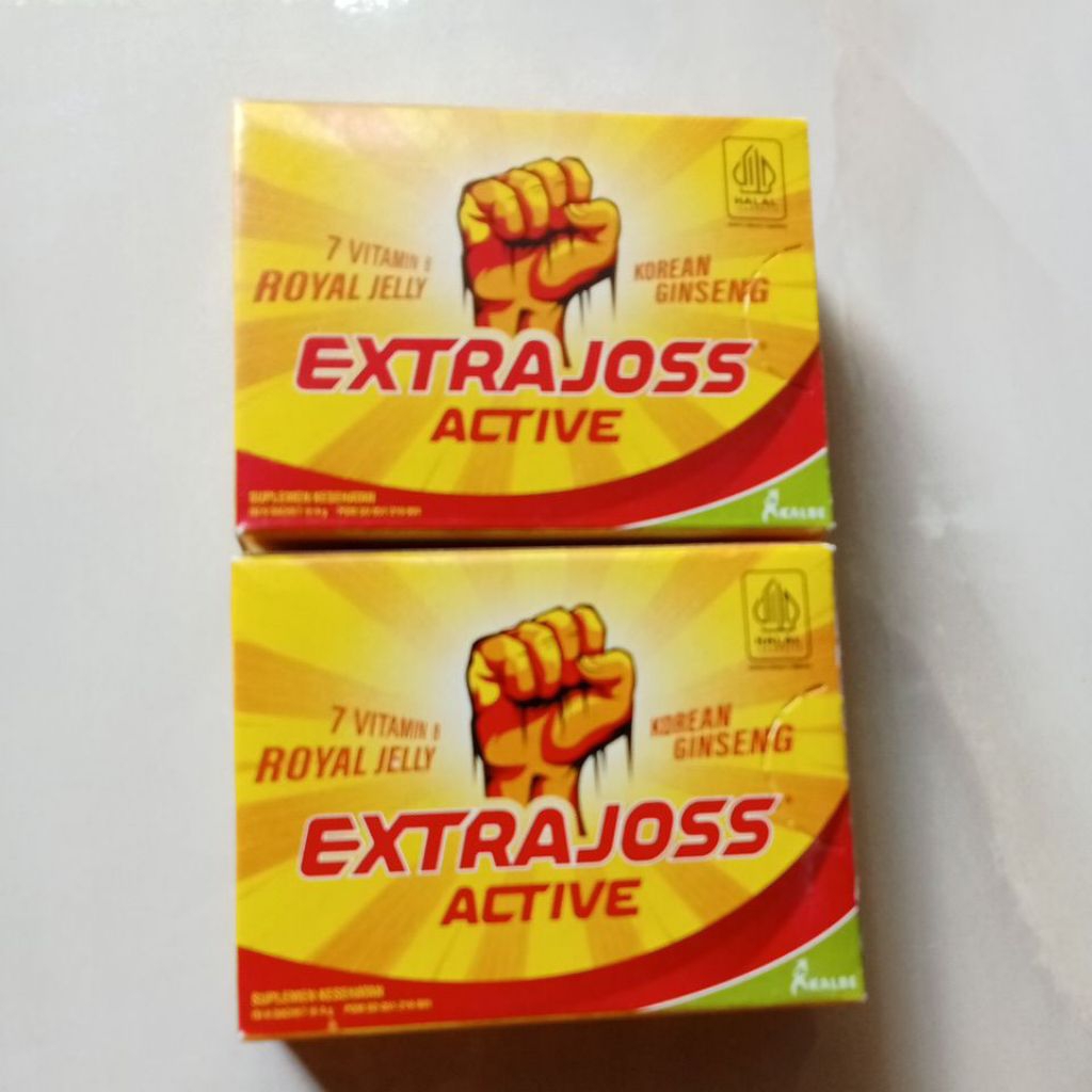 

EXTRAJOSS active suplemen kesehatan isi 6 sachet.