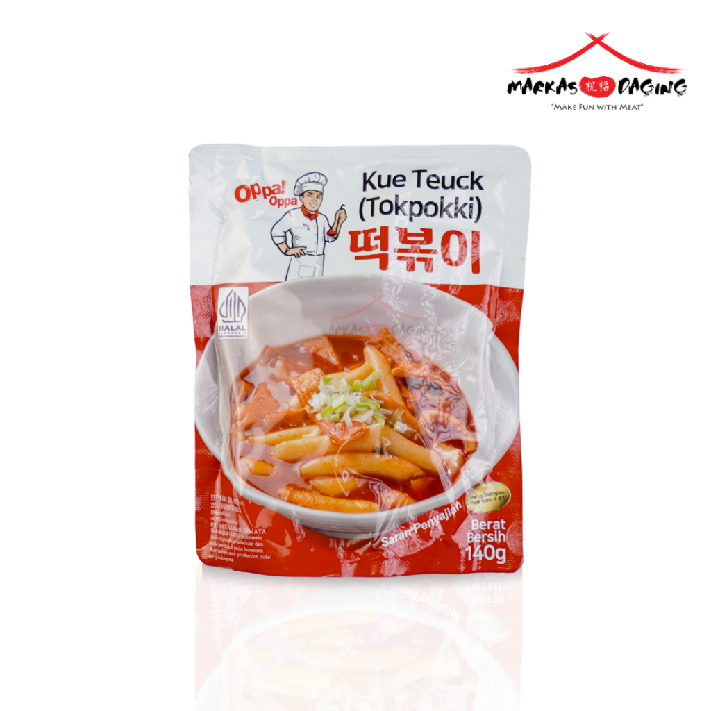 

tokpoki topoki 100g + saus sauce tokpoki 40g instan halal - Markasdaging