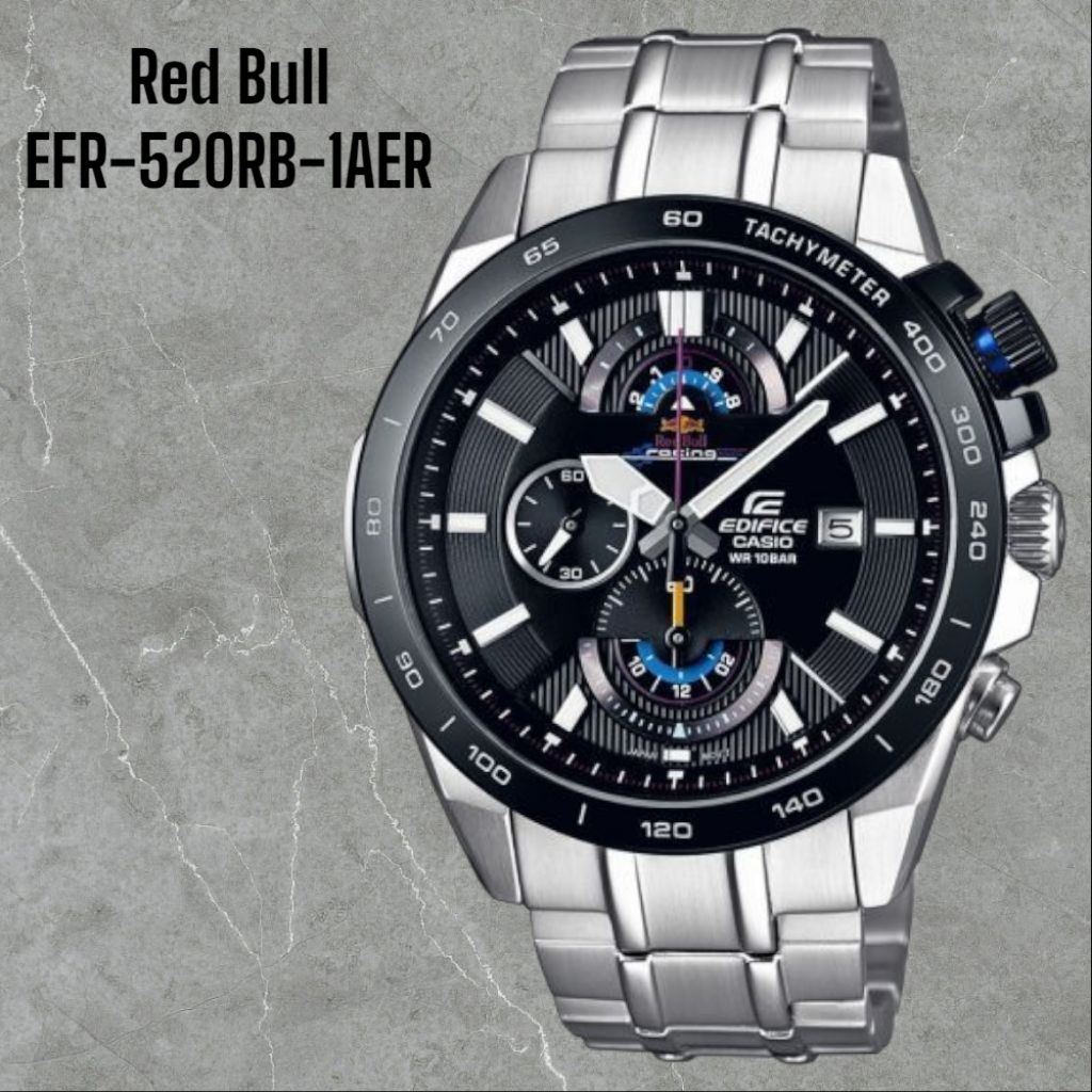 Jam tangan pria Casio edifice EF 520 ori BM + Box set