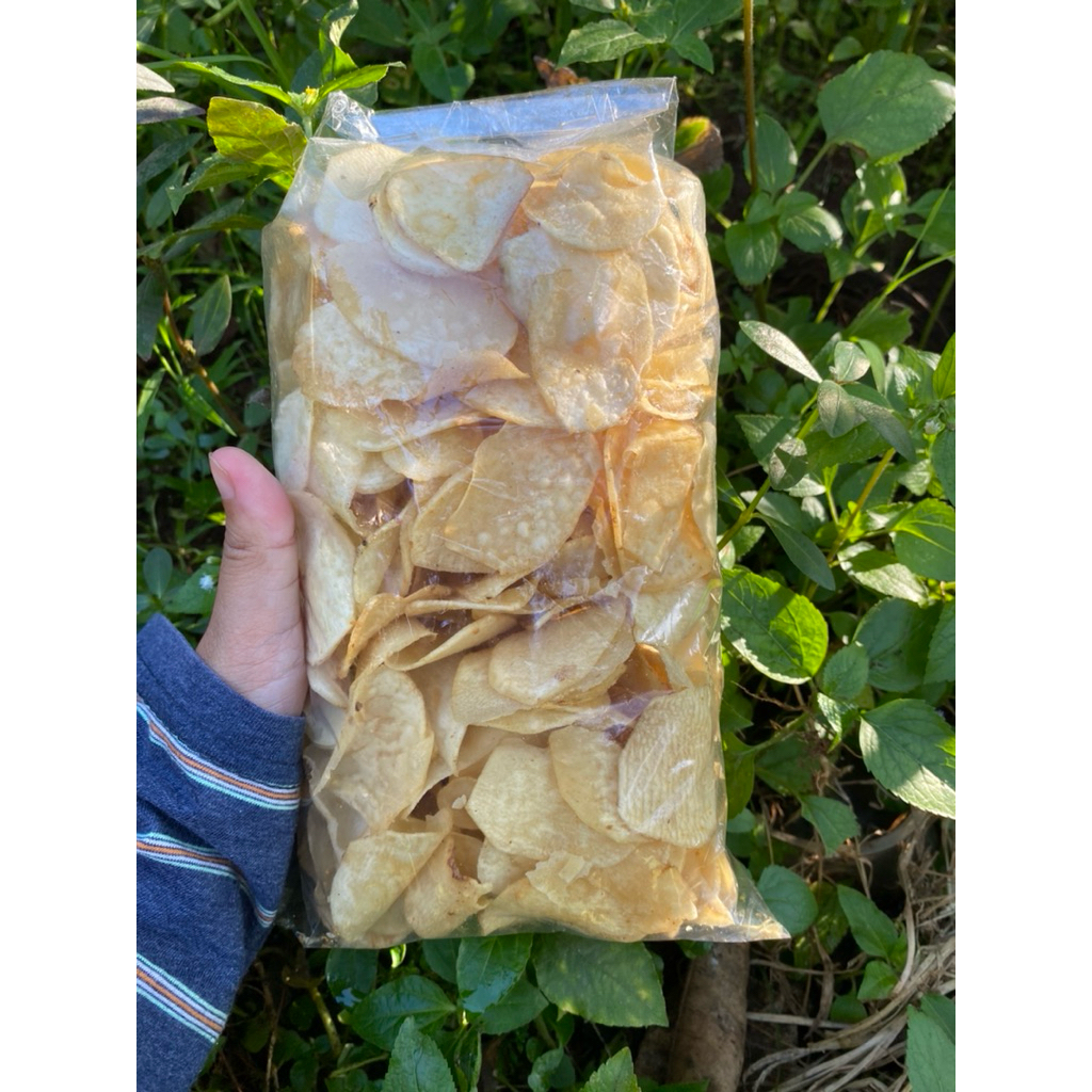 

Keripik Talas Original dan Pedas Manis