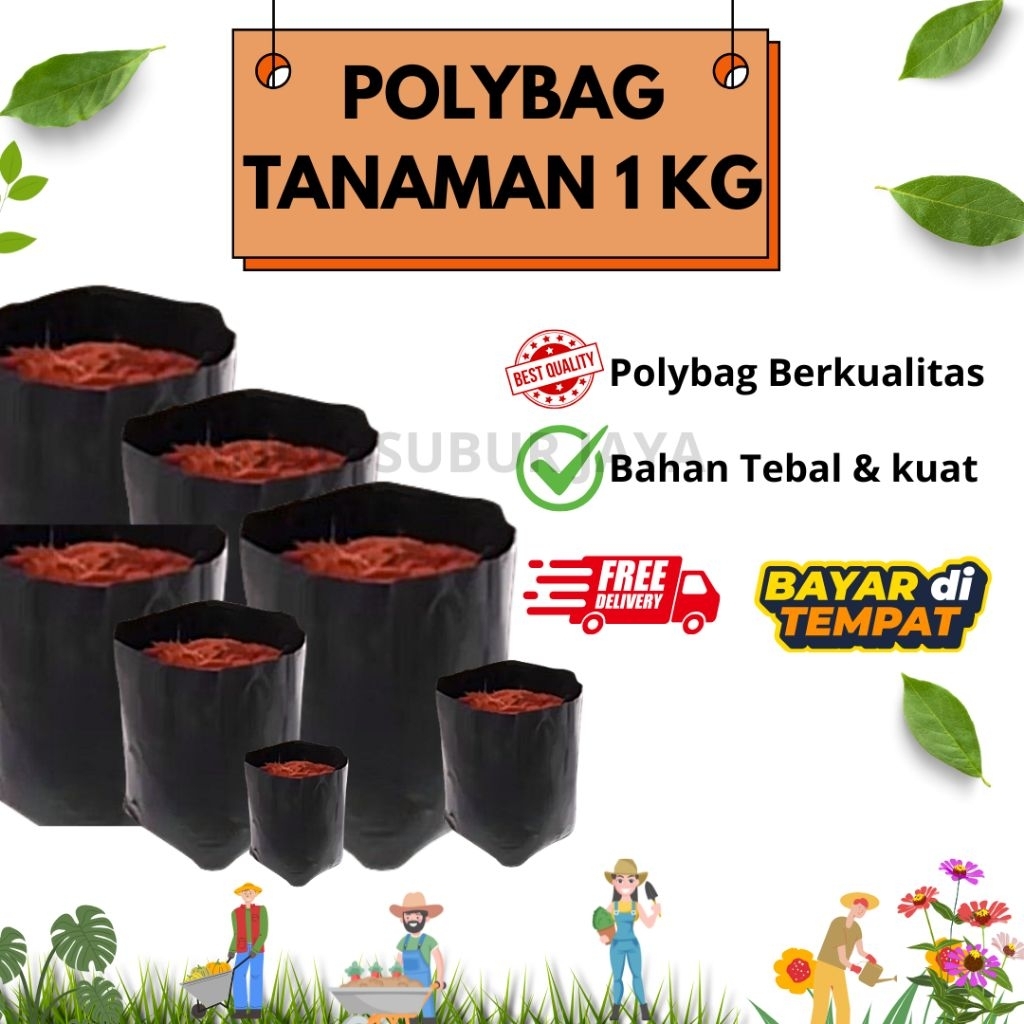 POLYBAG 1 KG Media Tanaman