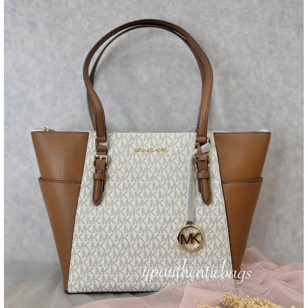 MK CHARLOTTE LG TZ TOTE