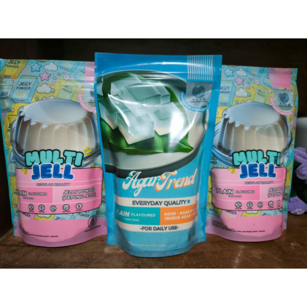 

AGAR-AGAR TREND _tepung agar-agar los trend kemasan 1kg