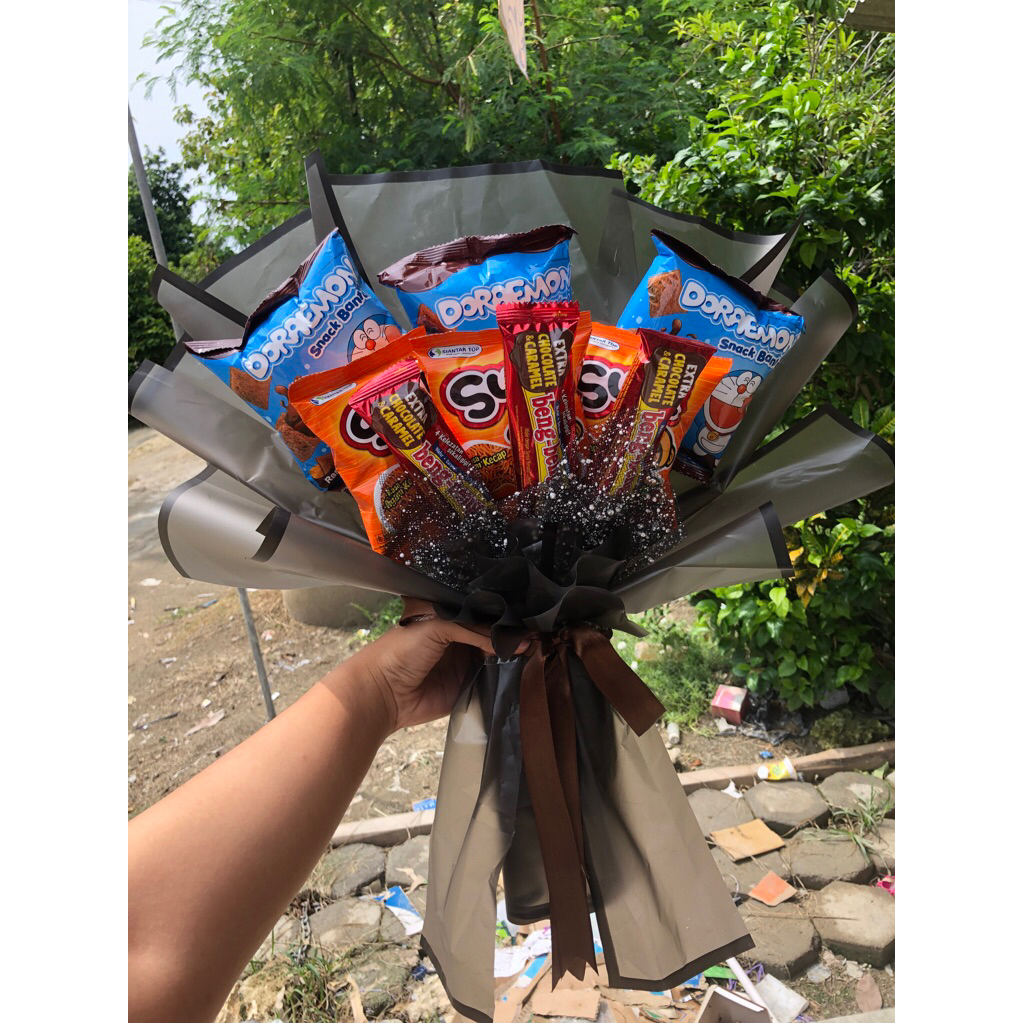 buket jajan/ kado wisuda/buket wisuda/