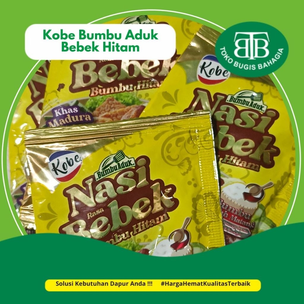 

Kobe Bumbu Aduk Nasi Rendang/Bebek Hitam, Murah makassar