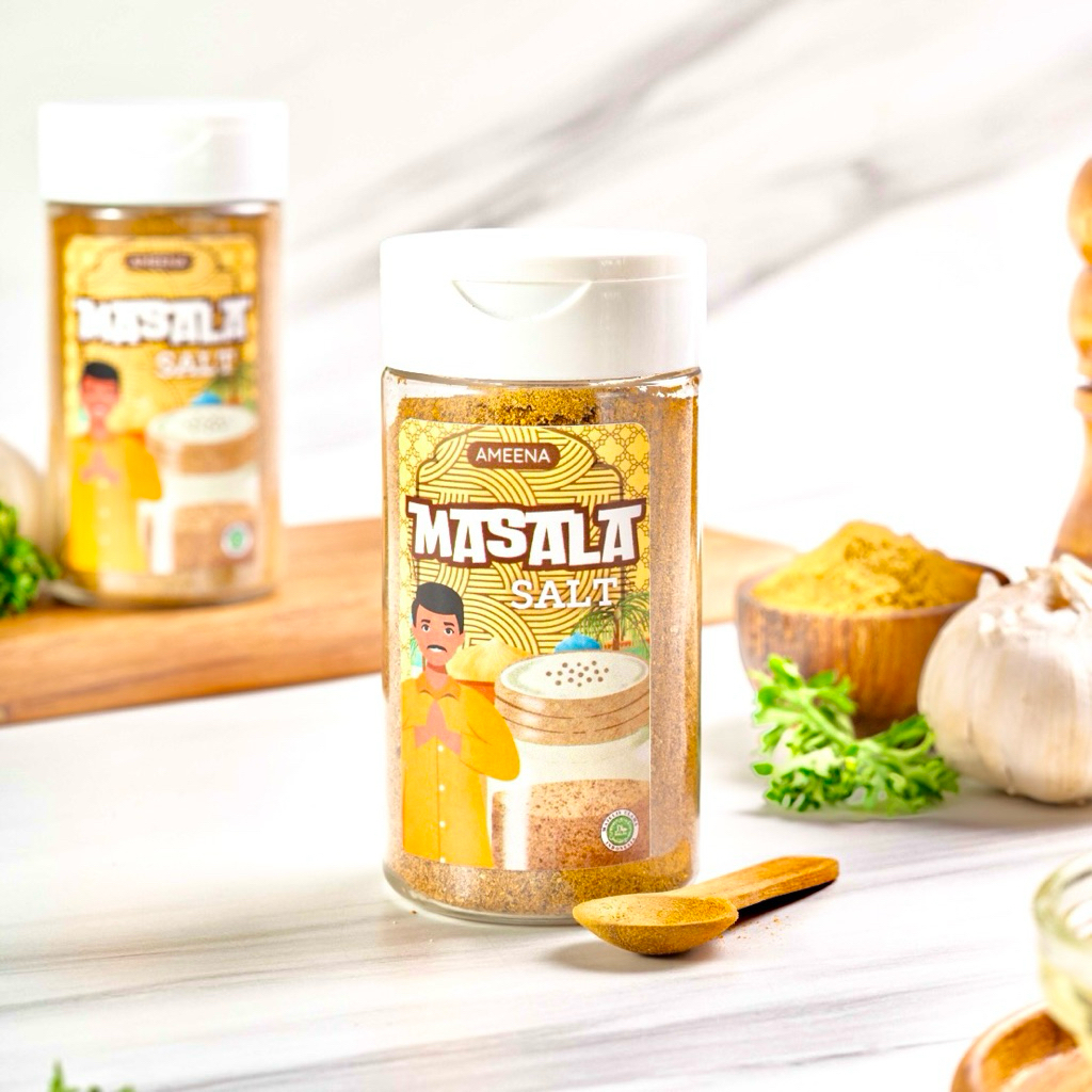 

[ MINI ] Garam Masala Salt Masala Indian 60GR | Ameena Premium Quality