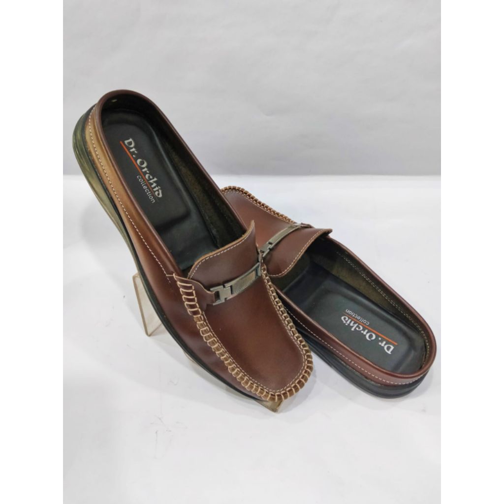 sepatu bustong kulit premium pria, casual