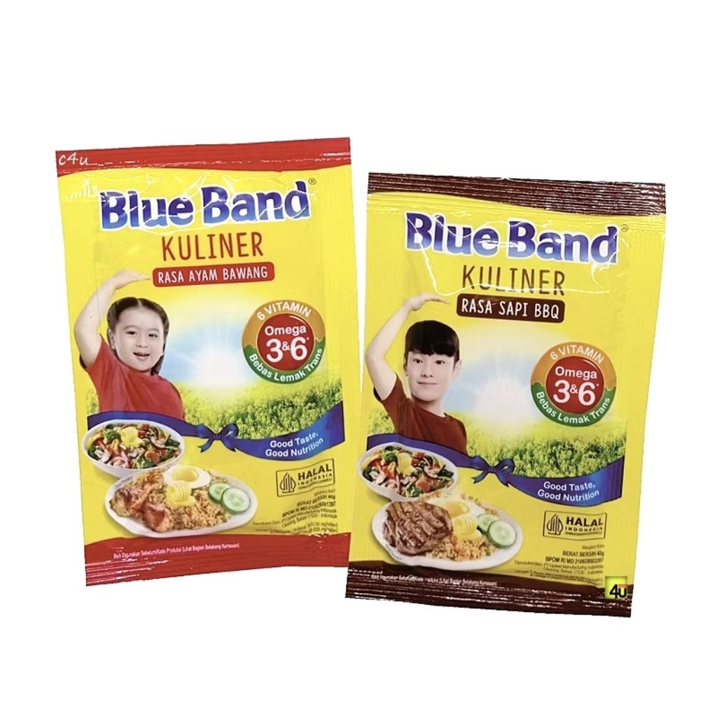 

Blue Band Kuliner Rasa Sapi BBQ / Rasa Ayam Bawang 40g