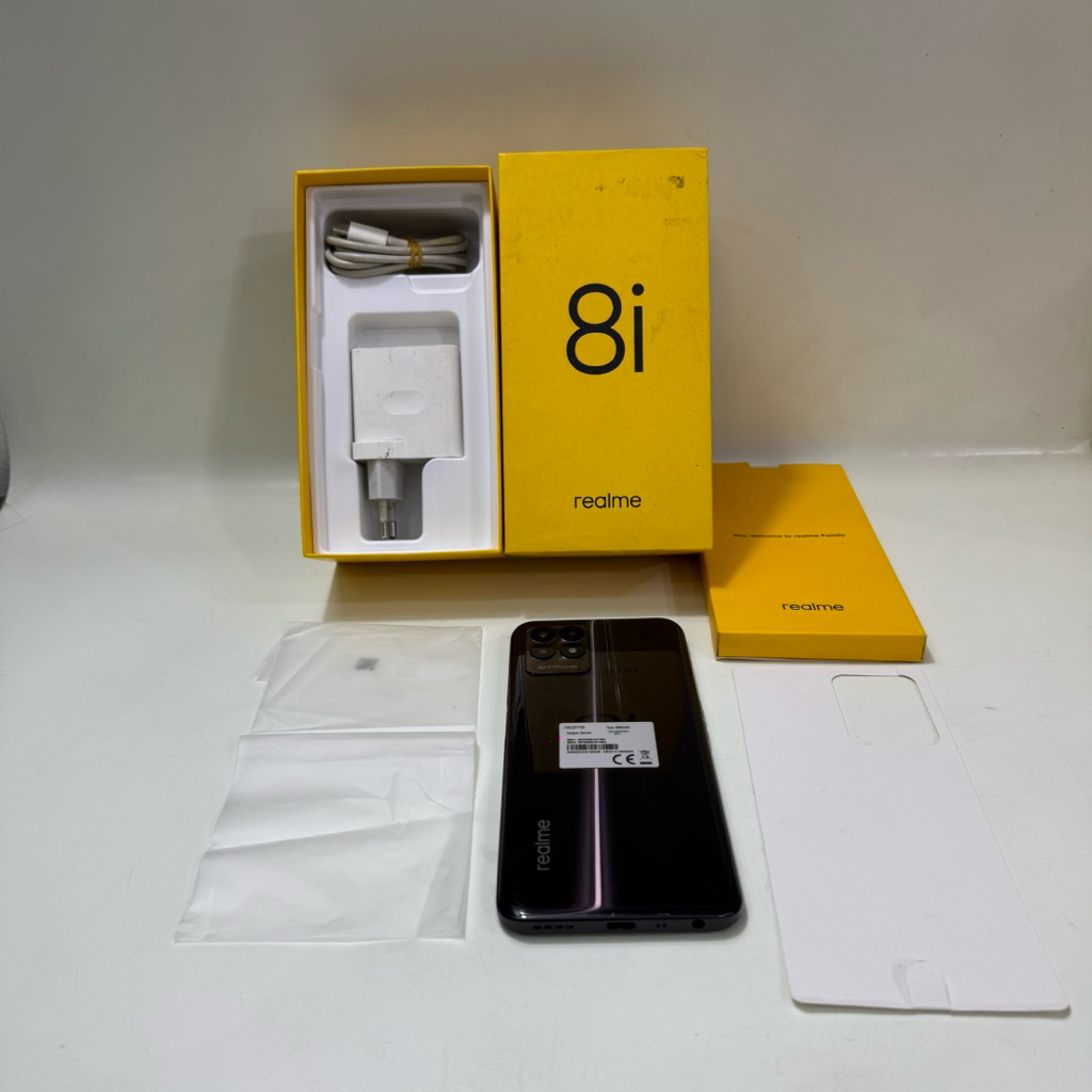 Realme 8I 4/64gb Fullset Second Garansi Resmi