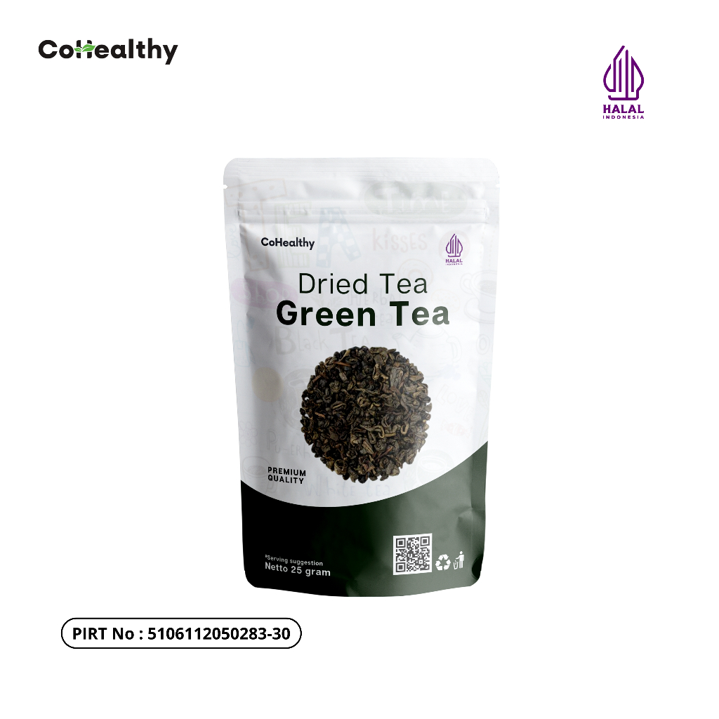 

CoHealthy Green Tea Teh Hijau Murni Untuk Diet & Teh Detoks 25 gram