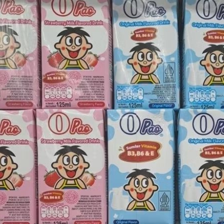 

Want Want O Pao Milk Drink Susu O Pao 125 ml x 6 pcs