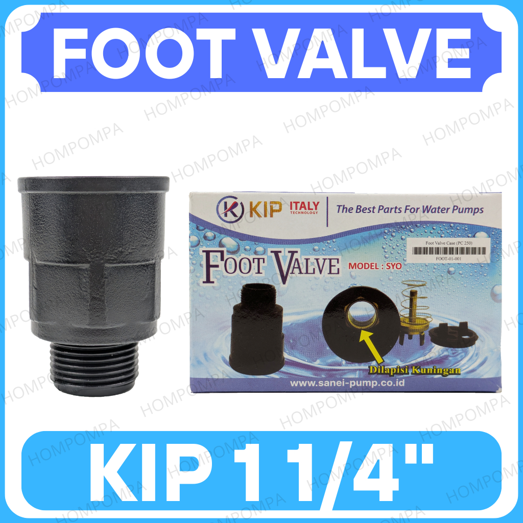 FOOT VALVE - KLEP MATA JET PUMP KIP JETPUMP UNIVERSAL - SPAREPART POMPA AIR