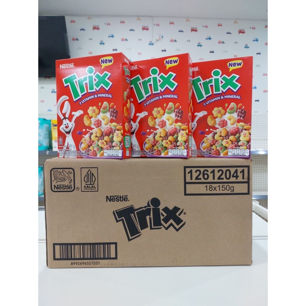

TRIX NESTLE 150 GRAM X 18PCS CEREAL (1 KARTON) SEREAL