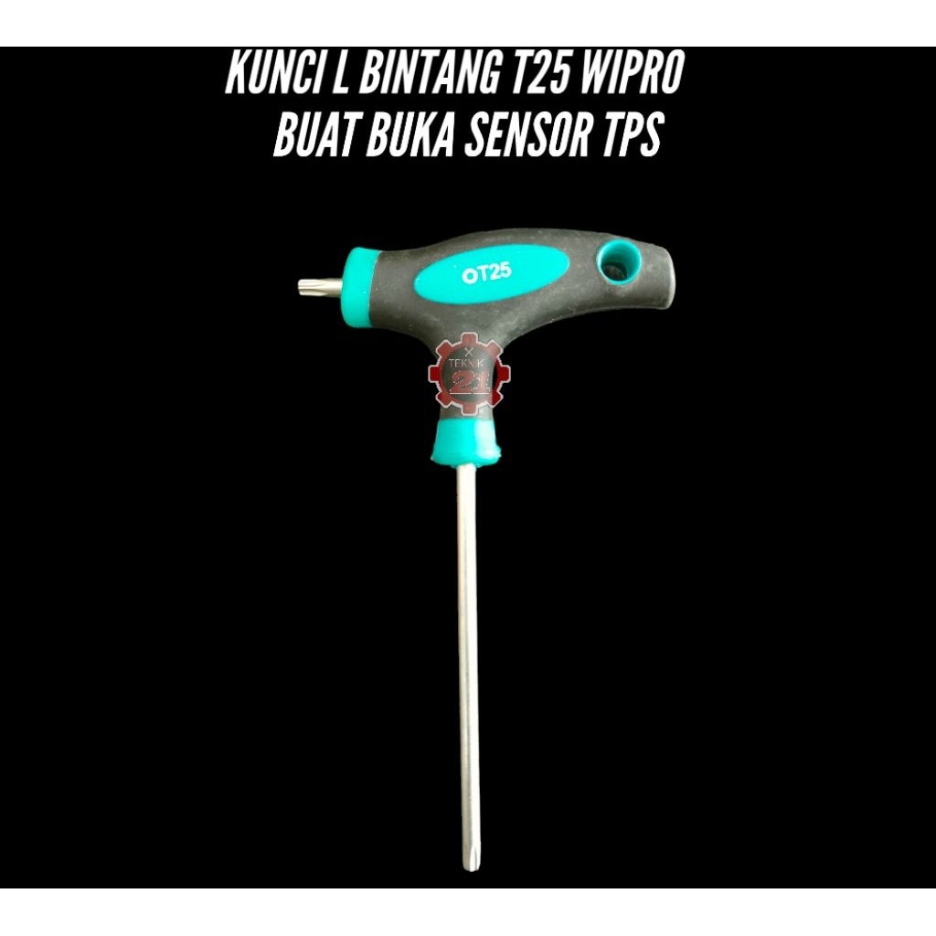 KUNCI L BINTANG T25 BUAT SENSOR TPS L BINTANG T25 WIPRO