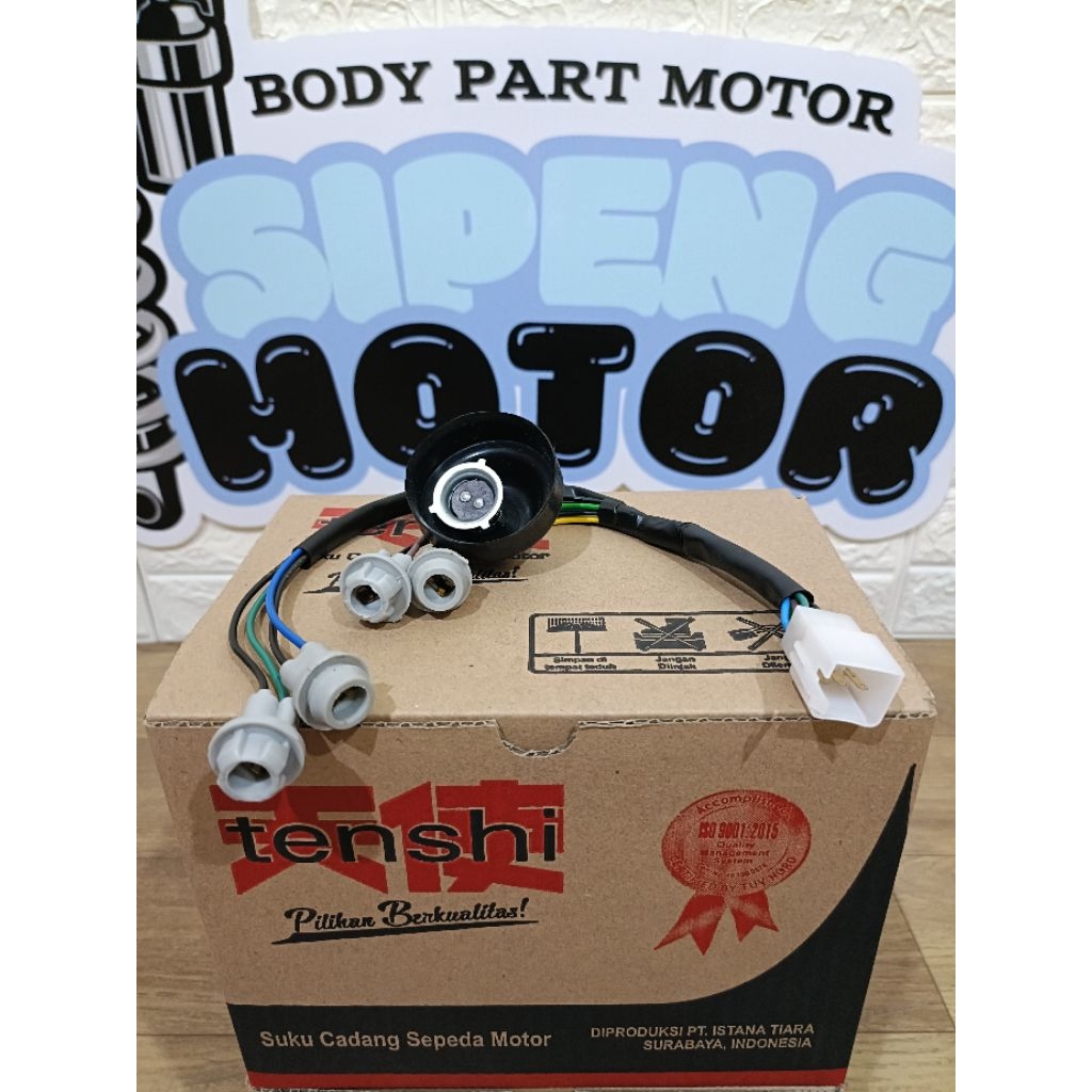 COB LAMPU DEPAN FITING MIO M3 MIO Z 2014 2015 2016 2017 TENSHI