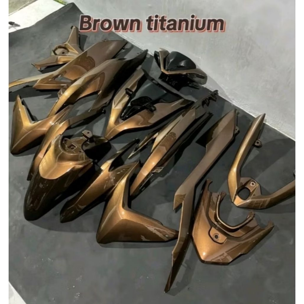 CAT TITANIUM BROWN PU | CAT MOBIL | CAT MOTOR | CAT BERKUALITAS PU