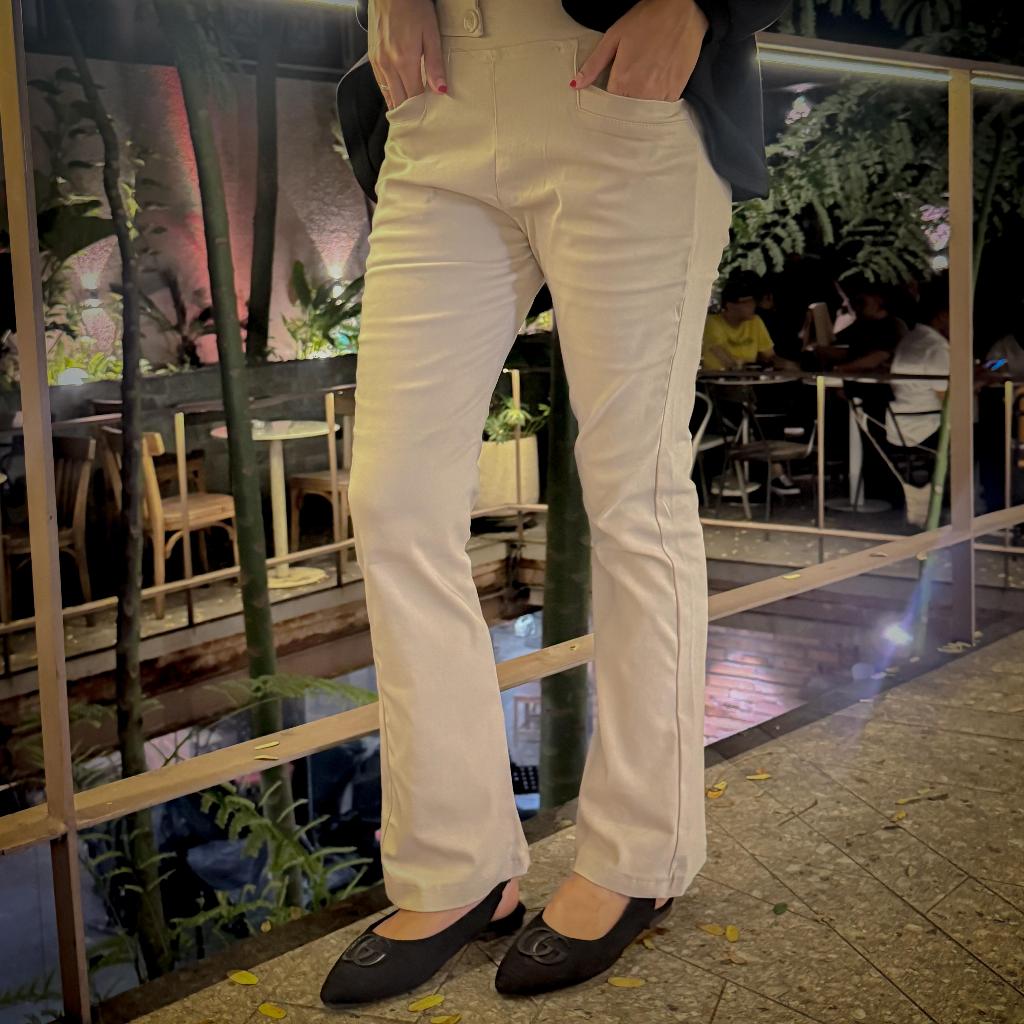 NAORI - Cutbray Pants / Celana Wanita Cutbray / Celana Daily / Celana Formal / Celana Karet Cutbray