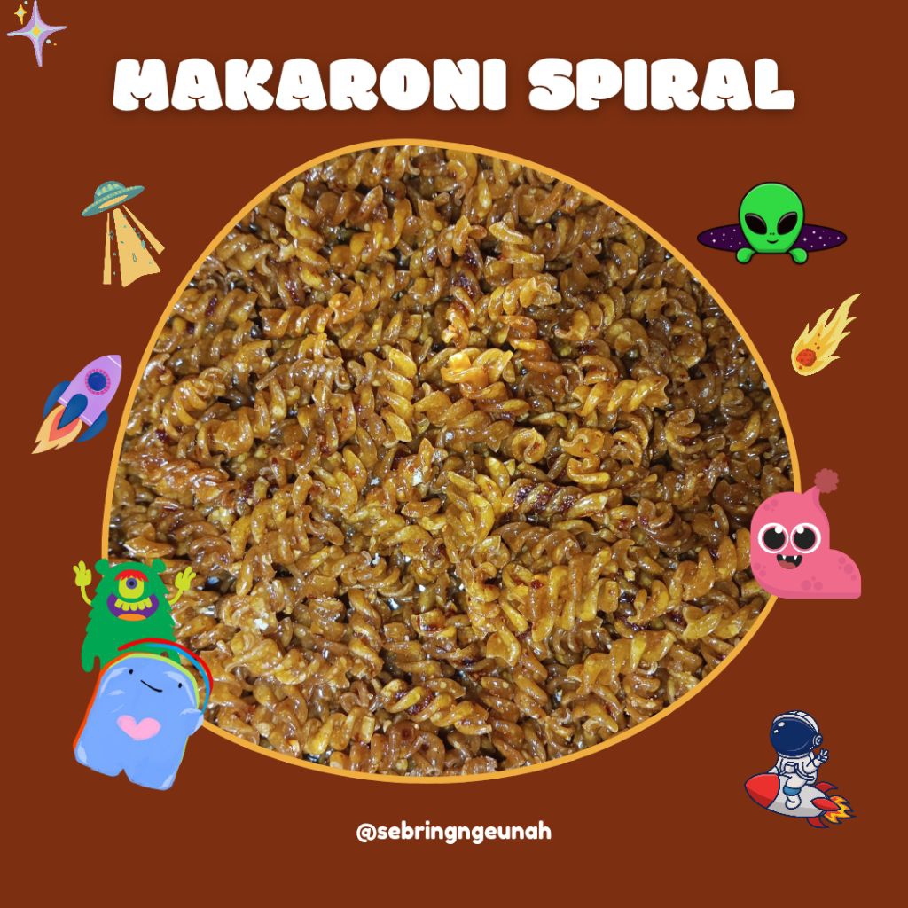

SEBRING NGEUNAH_MAKARONI SPIRAL JADUL BANTAT PEDAS & TIDAK PEDAS