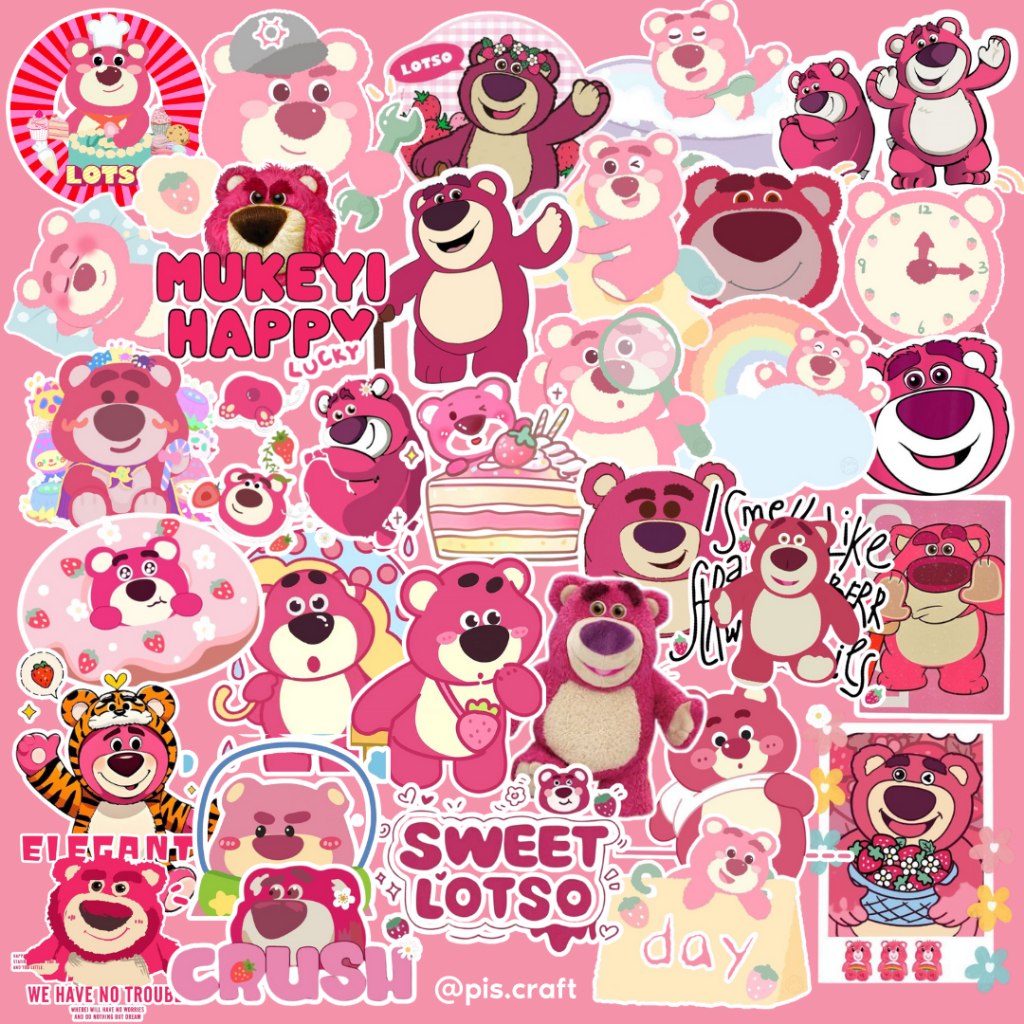 

STIKER DECORATION SCRAPBOOK LOTSO SERIES