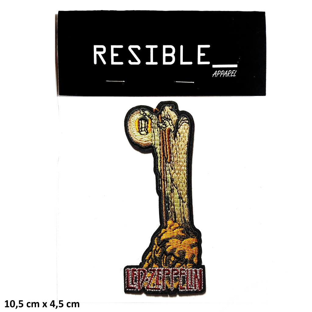 Led Zeppelin IV Hermit band music IRON ON patch emblem bordir badge