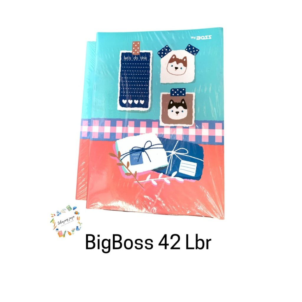 

Buku BigBOSS 42 Lembar isi 6 pcs