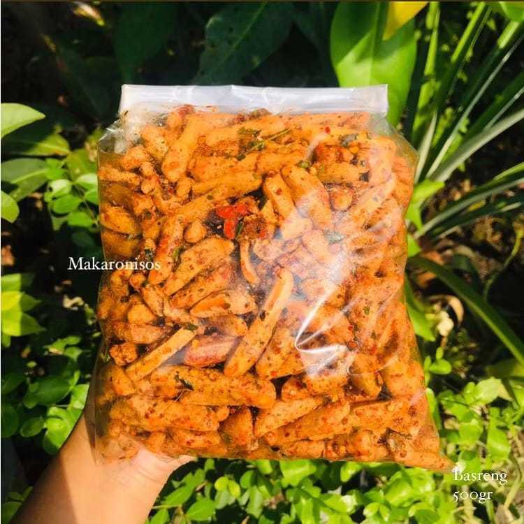 

( COD ) Basreng Pedas Daun Jeruk Viral 1kg Bumbu Melimpah Extra Murah Snack Makanan Ringan Krispi