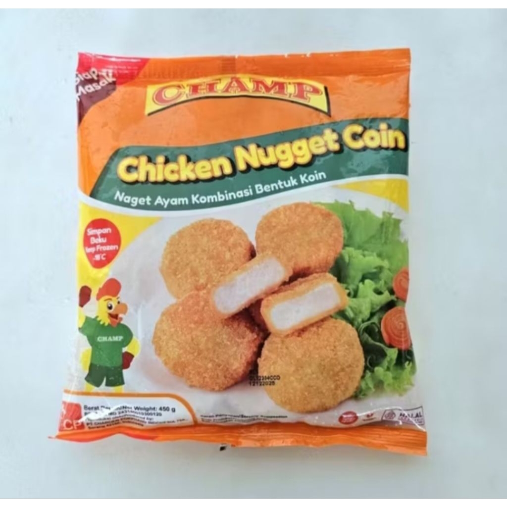 

CHAMP chiken nugget coin 450gr