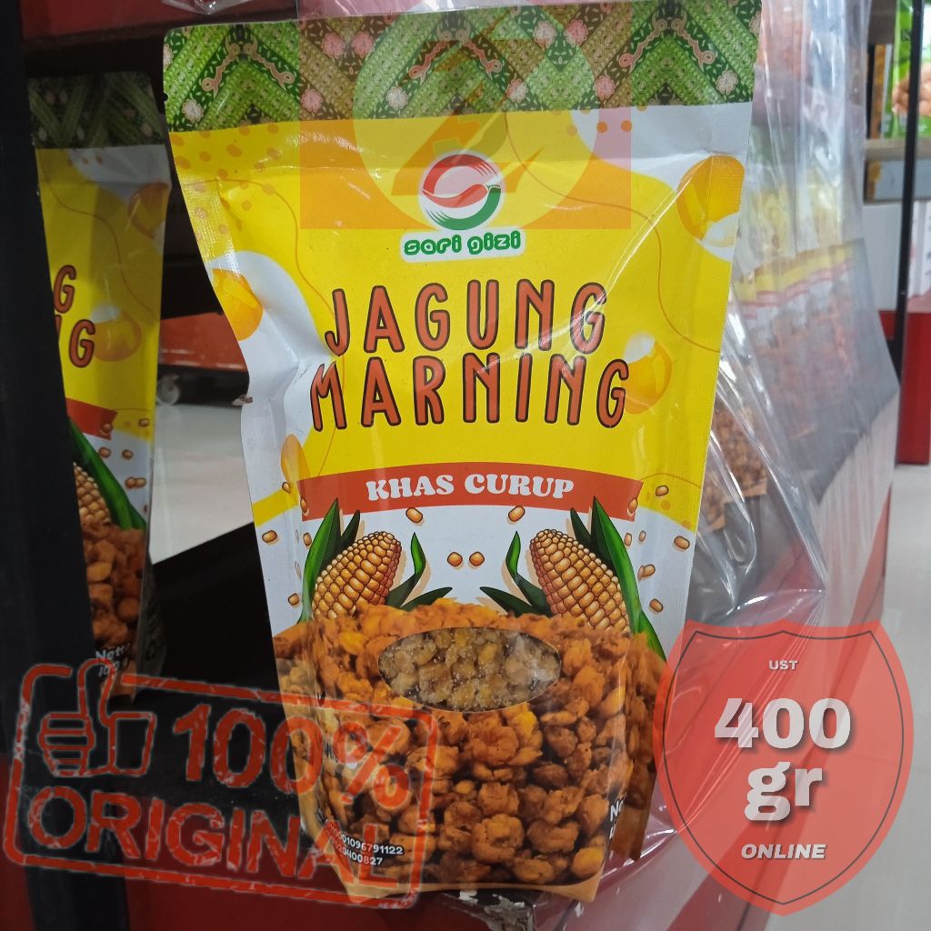 

JAGUNG MARNING 400gr Khas Curup Bengkulu