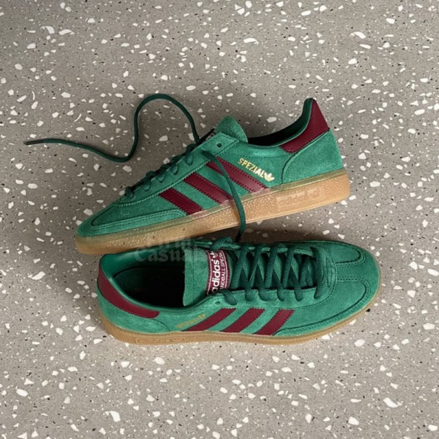 Adidas Originals Handball Spezial Green Burgundy
