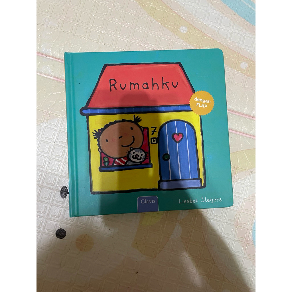 boardbook clavis preloved like new rumahku