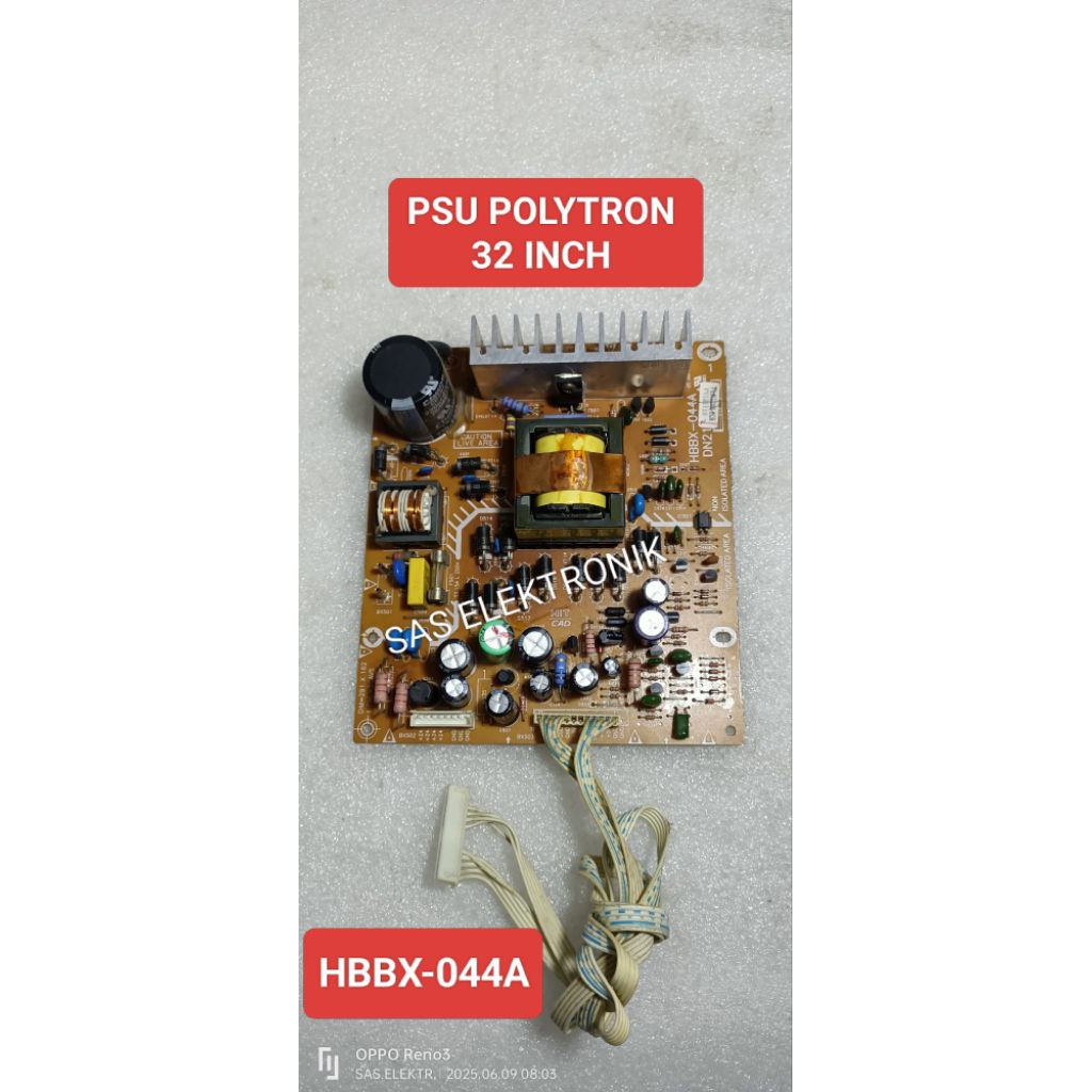 PSU POWER SUPLAY REGULATOR TV LCD POLYTRON 32 INCH PLM-32M11 32M12 32T12S 32T12  32M25 32B21 32T11R 