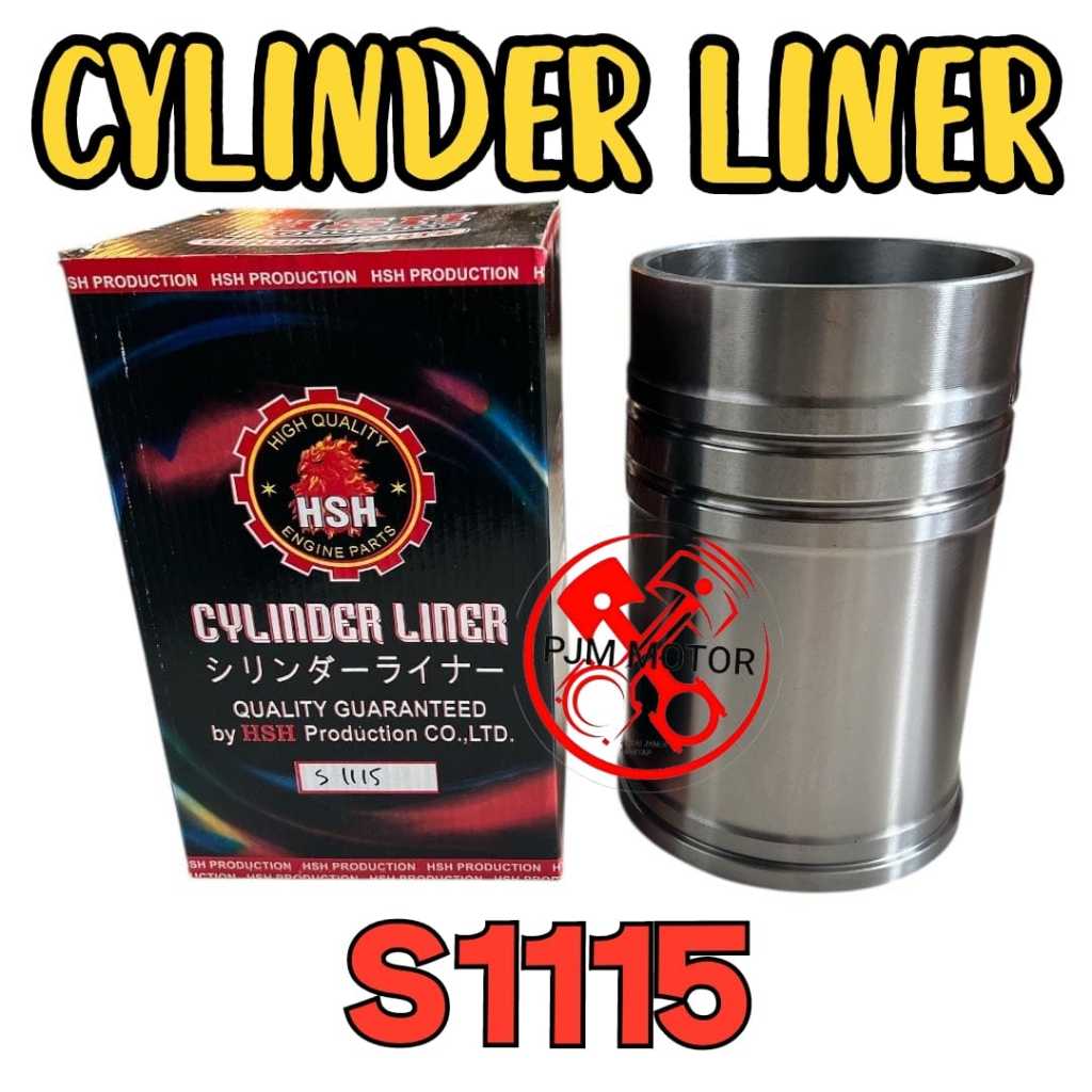 HSH S1115 CYLINDER LINER - boring - foring mesin diesel ZS1115 24PK
