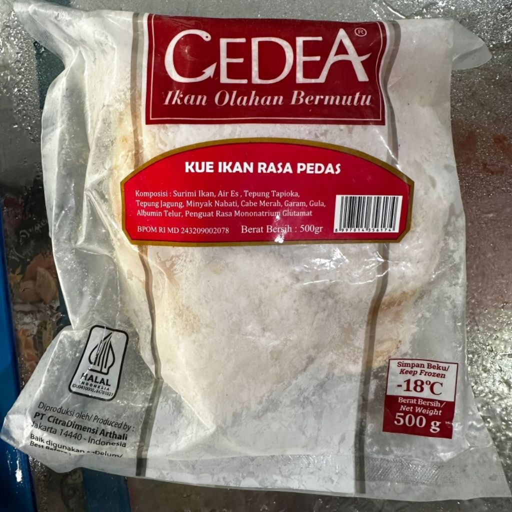 

Cedea Kue Ikan Rasa Pedas