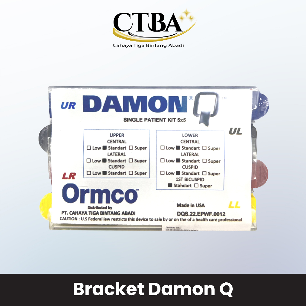 ORMCO Bracket Damon Quantum