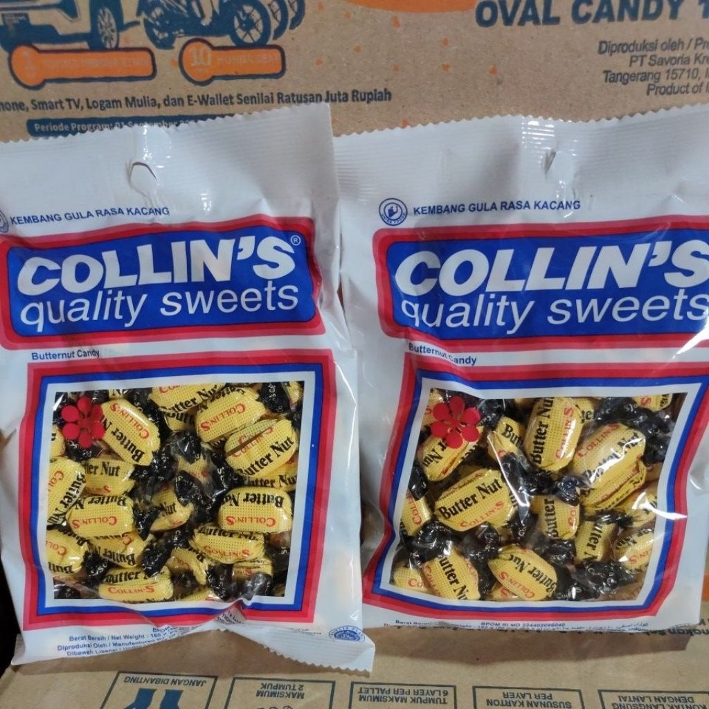 

Permen Collin's ✓160gr { 50 pcs @3,2g }