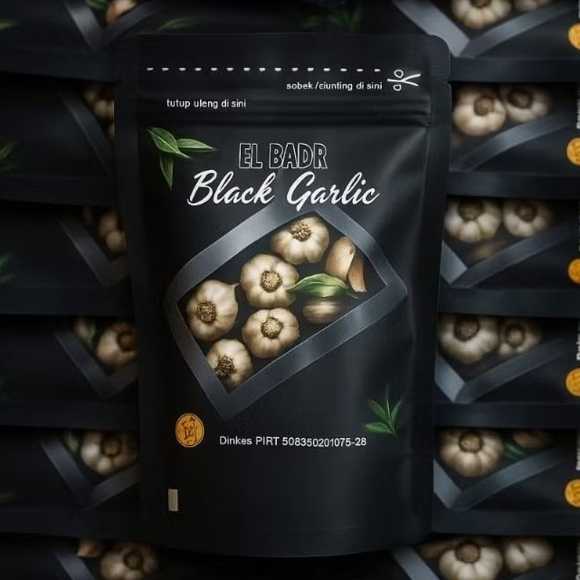 

Black Garlic Bawang Hitam El -Badr 50gr